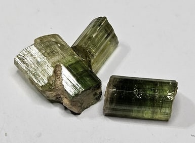 7.20 tcw. Gem Grade Green Tourmaline Gem parcel