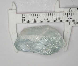 22.72 gram Gem Grade Rough Aqua Marine Specimen