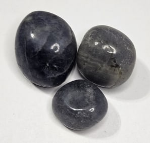 53.62 gram  Natural Tumbled Iolite Stone Lot