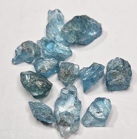 6.25 gram High Quality Aqu Marine Rough Gems