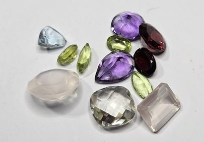 17.55 tcw. Investors Faceted Gemstone Lot