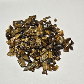 28.58 gram Natural Tiger Eye Chip Lot