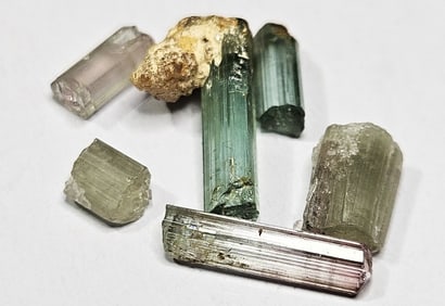 6.95 tcw. Gem Grade and Specimen Tourmaline Parcel