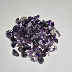 28.91 gram Natural Amethyst Chip Tumbles