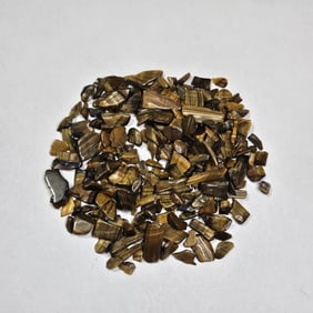 30.43 gram Natural Tiger Eye Tumbled Chips