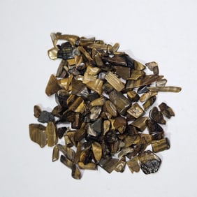 20.33 gram Natural Tiger Eye Tumbled Chips