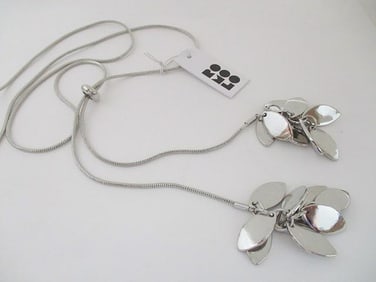 Romolo Silver Tone Fashion Necklace
