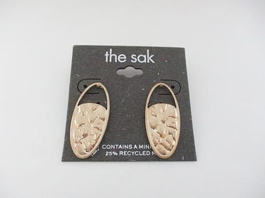 The Sak Gold Tone Fashion Earrings