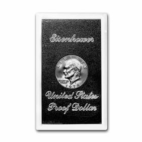 1974 IKE Proof Dollar in Plastic -40% Silver