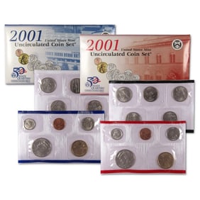 2001 US Mint Set - P & D Sets in OMP