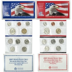 2003 US Mint Set - P & D in OMP