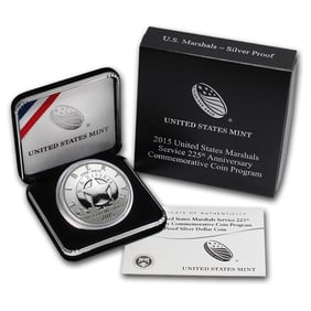 2015 US Marshal Service Silver Commemorative