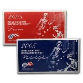 2005 US Mint Set - P & D Sets