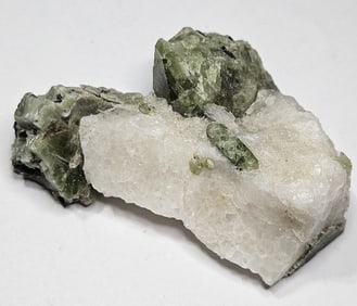 71. 76 gram Fabulous Diopside Specimen in Quartz