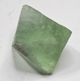 22.80 gram Natural Green Flourite Octahedron