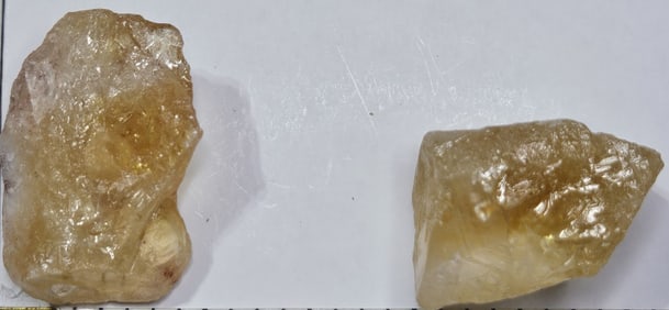 28.54 gram Natural Citrine Rough Specimens