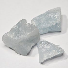 110 tcw. Gem Grade Rough Aqua Marine Parcel