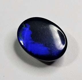 1.4 ct. Natural Blue Flash Black Welo Opal Gem