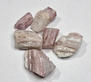 11.29 grams Natural Rough Pink Tourmaline Lot