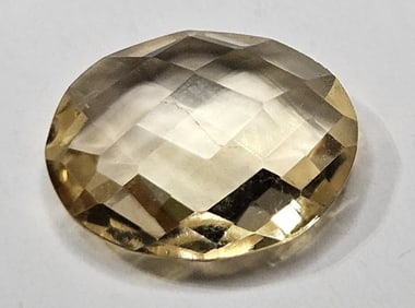 2.30 ct. Natural Checkerboard Cut Citrine Gem