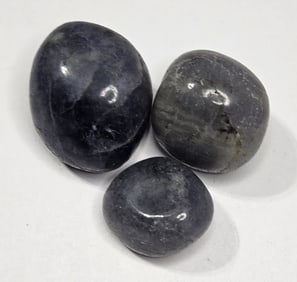 53.62 gram Natural Tumbled Iolite Stone Lot