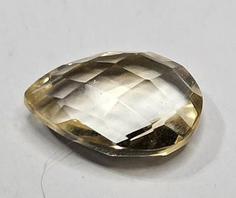 2.75 ct. Checkerboard Cut Citrine Gemstone