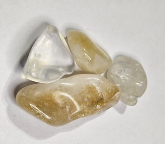 38.15 gram Natural Citrine Tumbled Stone Lot