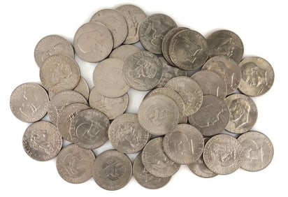 (50) 1971-78 Random Date Ike Dollars