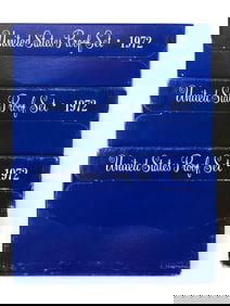 (3) 1972 US Mint Proof Sets