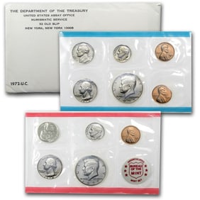 1972 US Mint Set - P & D Sets