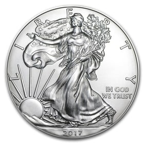 2017 US Silver Eagle - 1 oz Silver Bullion