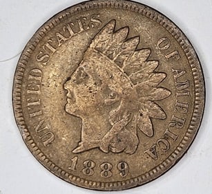 1889 VG-F Indian Head Cent -