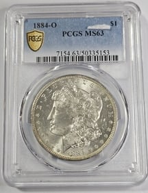 1884 o MS 63 PCGS Morgan Silver Dollar
