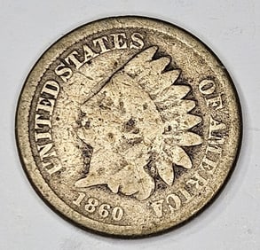 1860 Indian Head Cent