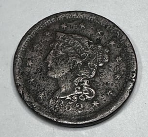 1852 Large Copper Cent