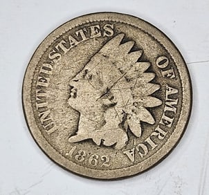 1862 Indian Head Cent