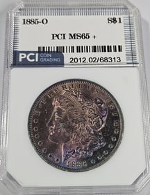 1885 O MS 65+ Morgan Dollar- $190-360 Range CPG