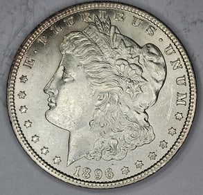 1896 BU Grade Morgan Dollar- $65 CPG