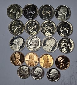 (18) Assorted Gem Proof Coins