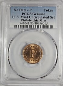 NO DATE PCGS US P Mint Token