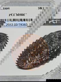 1886 MS 66 Morgan Silver Dollar- $395 CPG