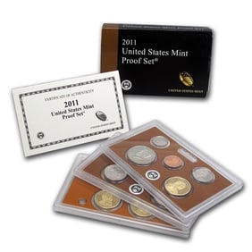 2011 US Mint proof Set - in OMP Better Date
