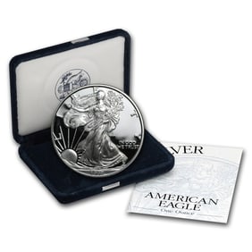 1997 US Silver Eagle Proof in OMP
