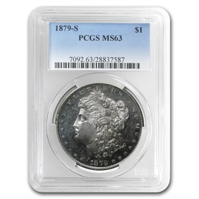 1879 S MS 63 PCGS or NGC Morgan Silver Dollar