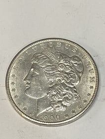 1900 P BU Grade Morgan Silver Dollar