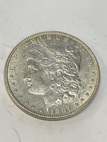 1887 P Bu Grade Morgan Silver Dollar