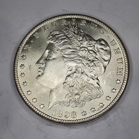 1898 O BU Grade Morgan Dollar