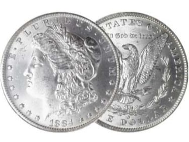 1884 O BU Morgan Silver Dollar