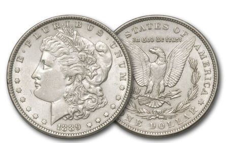 1889 P BU Morgan Silver Dollar