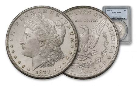 1879s MS 64 PCGS Morgan Silver Dollar